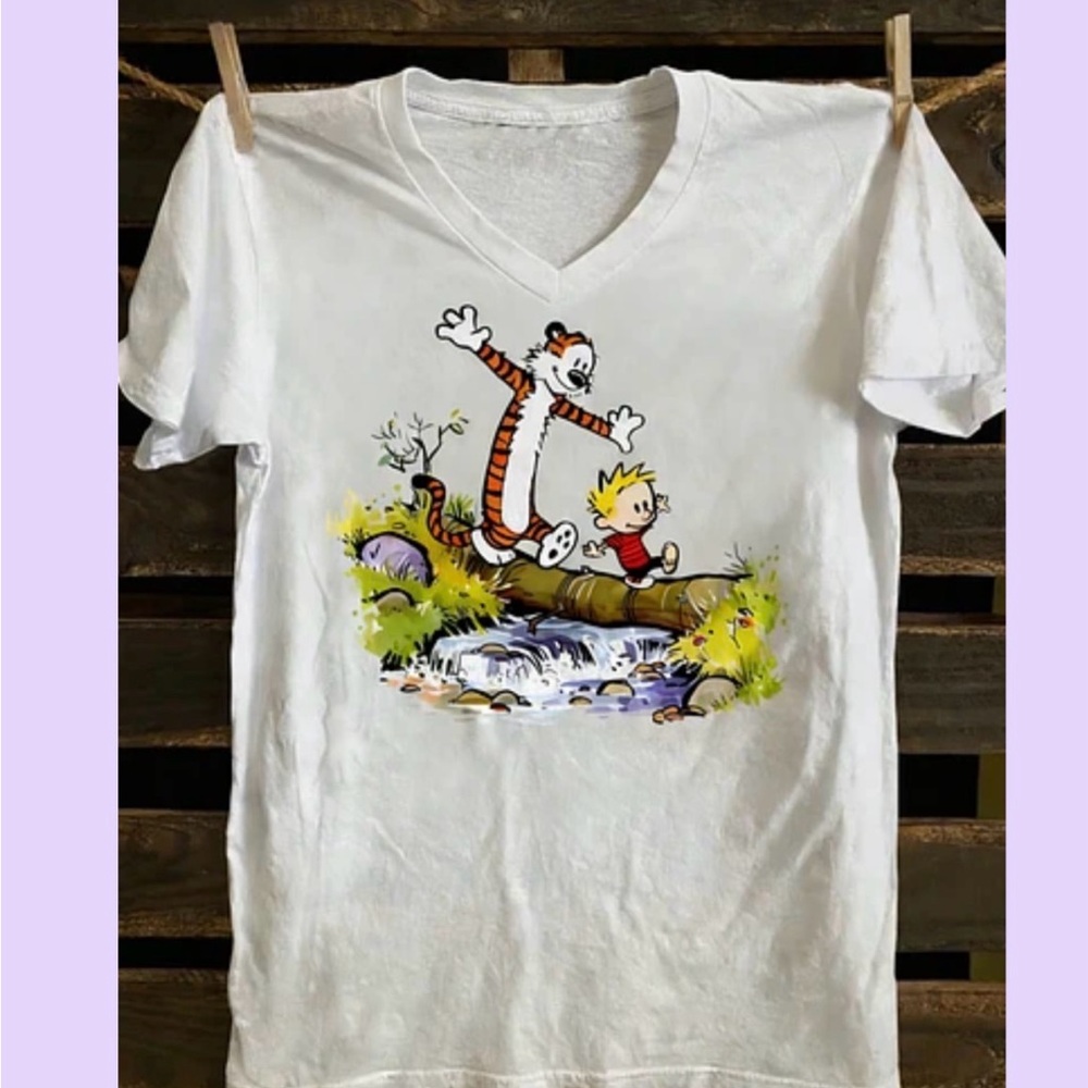 Calving & Hobes Tee from Puppyloves NWT